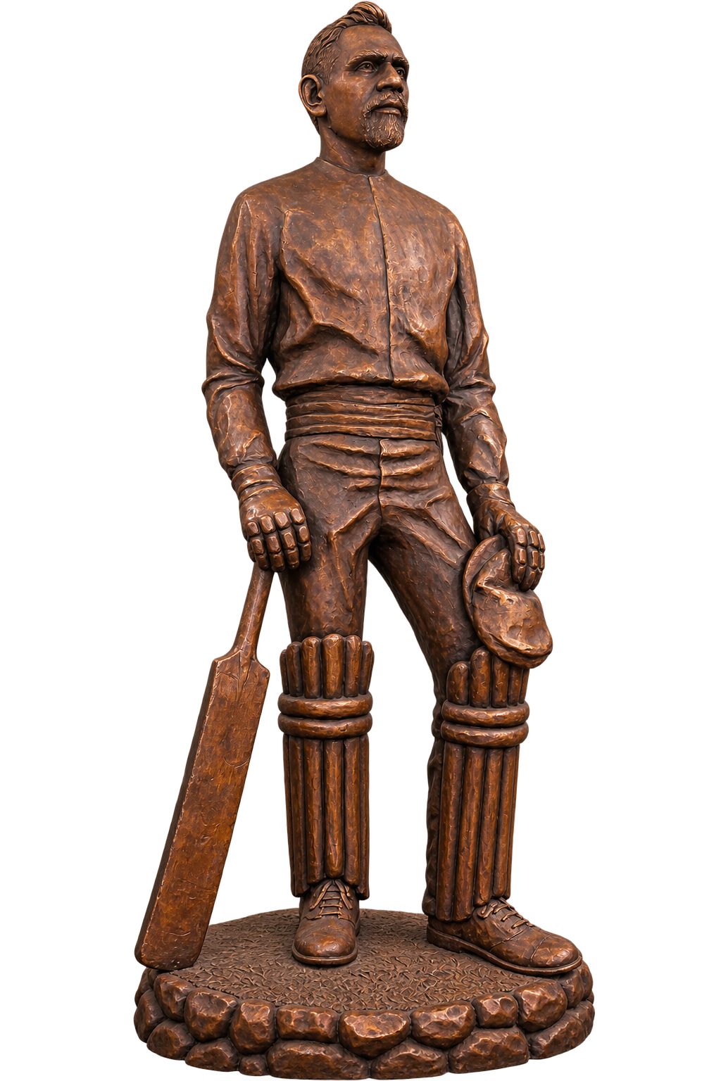 The memorial statue of Johnny Mullagh at Harrow